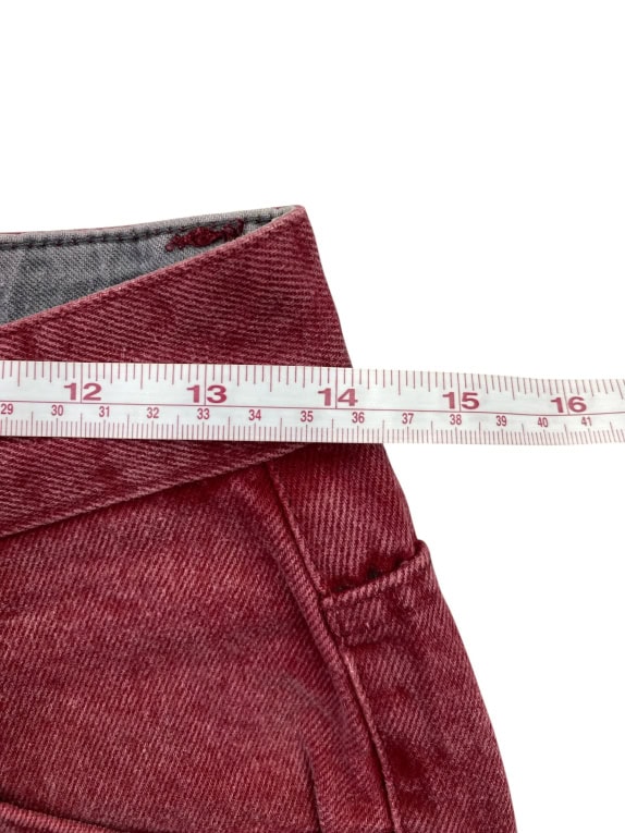 FERRE Red Denim Pants Women’s XS