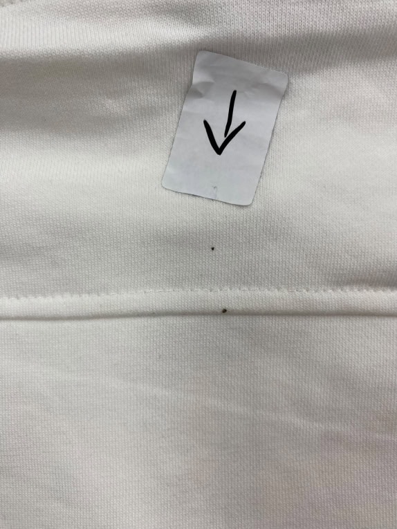 VINTAGE 4F GIACCA CON CAPPUCCIO STAMPA LOGO BIANCO UOMO L/XL