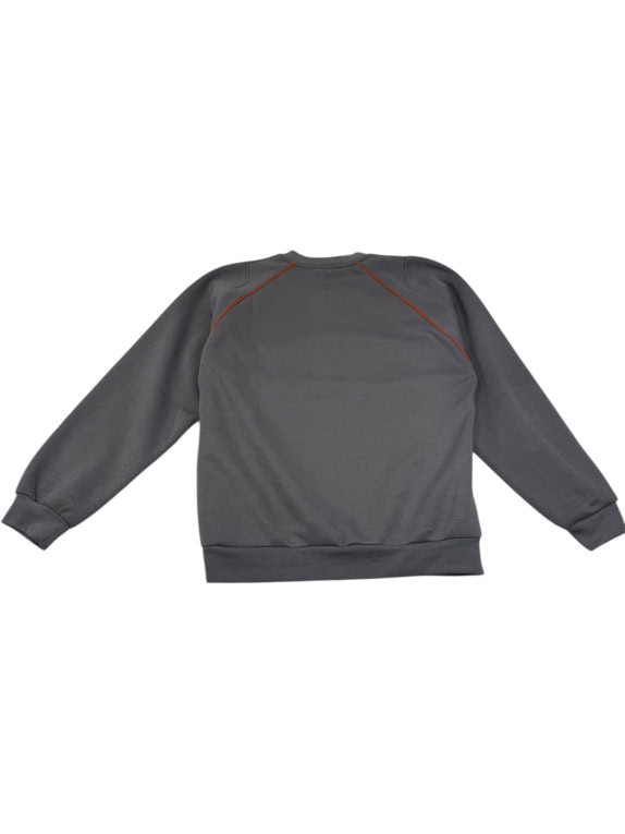 VINTAGE 80s MEN'S PUMA GREY/ORANGE SWEATSHIRT XL
