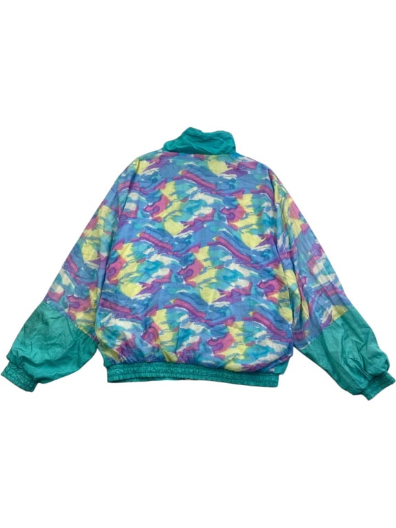 Vintage 90s It’s Okay Πολύχρωμο Tracksuit Σετ Αντιανεμικό L