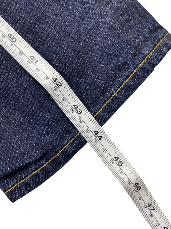 VINTAGE ABERCROMBIE & FITCH ΤΖΙΝ ΠΑΝΤΕΛΟΝΙ STRAIGHT FIT ΜΠΛΕ ΑΝΔΡΙΚΟ M-L