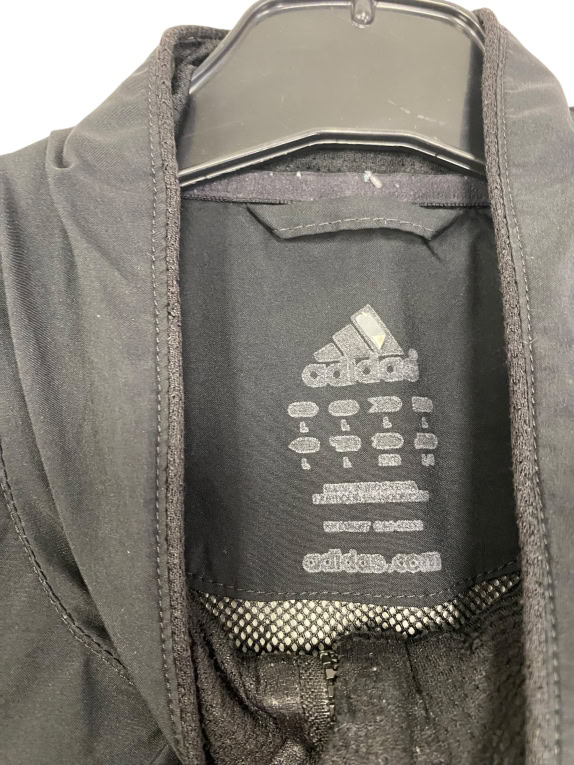 VINTAGE ADIDAS ΑΝΤΙΑΝΕΜΙΚΗ ΖΑΚΕΤΑ ΜΕ ΦΕΡΜΟΥΑΡ ΛΟΓΟΤΥΠΟ ΜΑΥΡΗ ΑΝΔΡΙΚΗ L