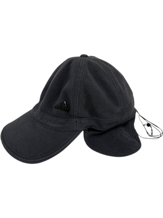 VINTAGE ADIDAS CLIMAWARM FLEECE WINTER CAP WITH EAR FLAPS