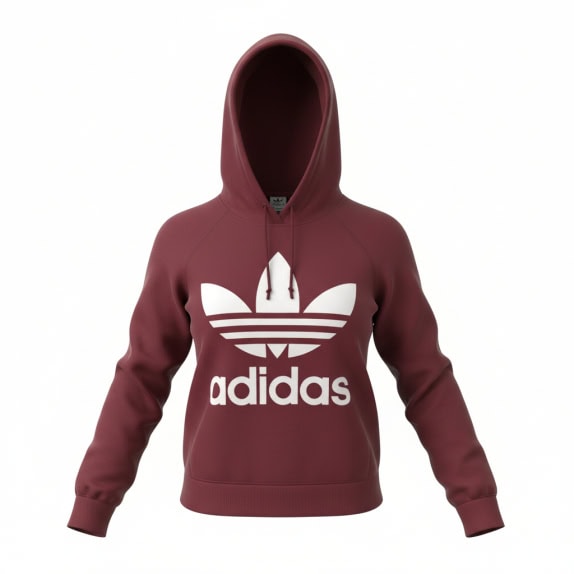 VINTAGE ADIDAS ΦΟΥΤΕΡ ΜΕ ΚΟΥΚΟΥΛΑ LOGO ΜΠΟΡΝΤΩ ΓΥΝΑΙΚΕΙΟ XS