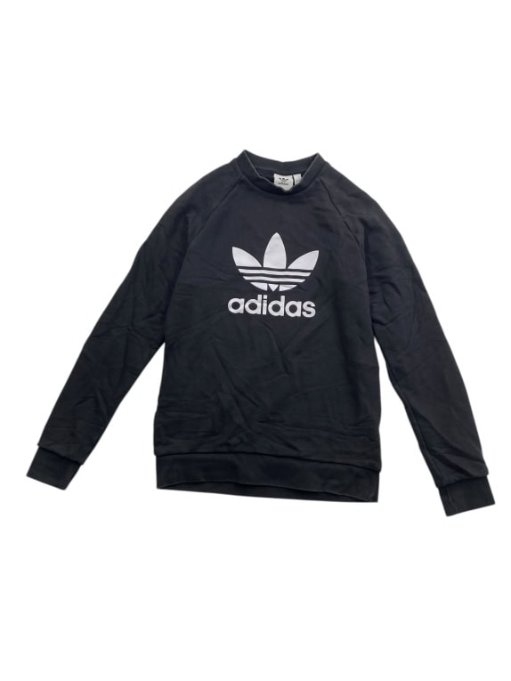 VINTAGE ADIDAS ΦΟΥΤΕΡ ΜΕ ΜΕΓΑΛΟ ΛΟΓΟΤΥΠΟ TREFOIL ΜΑΥΡΟ ΓΥΝΑΙΚΕΙΟ XS