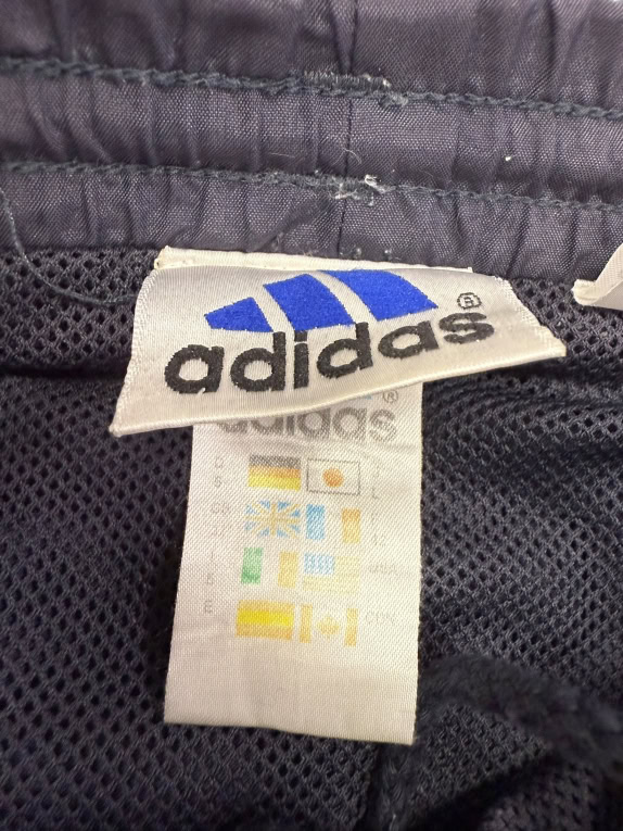 VINTAGE ADIDAS ΜΠΛΕ ΣΚΟΥΡΟ ΑΘΛΗΤΙΚΟ ΣΟΡΤΣ L