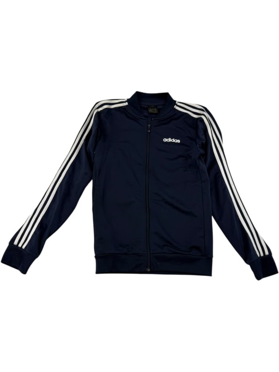 GIACCA ADIDAS VINTAGE BLU SCURO CON 3 RIGHE XS