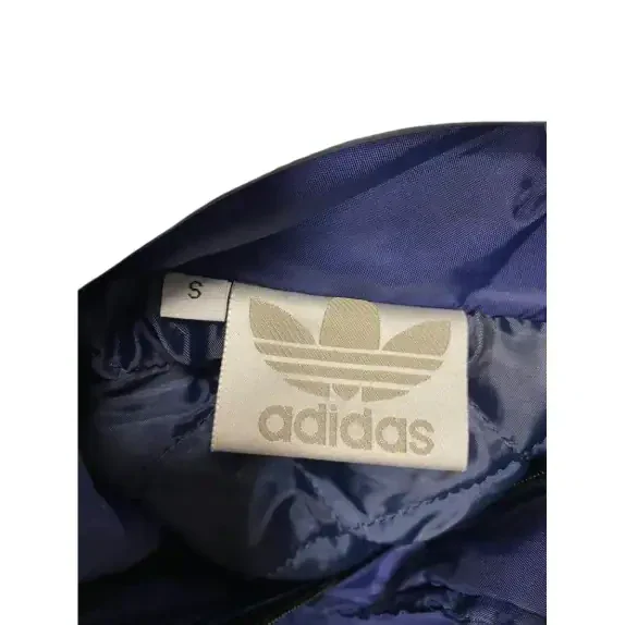 VINTAGE ADIDAS ΜΠΟΥΦΑΝ ΜΕ ΚΟΥΚΟΥΛΑ ΚΑΙ ΜΕΓΑΛΟ LOGO ΠΙΣΩ ΜΠΛΕ UNISEX S