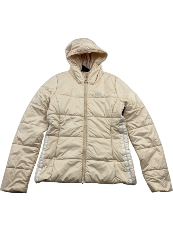 VINTAGE ADIDAS ORIGINALS PUFFER ΜΠΟΥΦΑΝ ΜΕ ΚΟΥΚΟΥΛΑ ΜΠΕΖ ΓΥΝΑΙΚΕΙΟ S