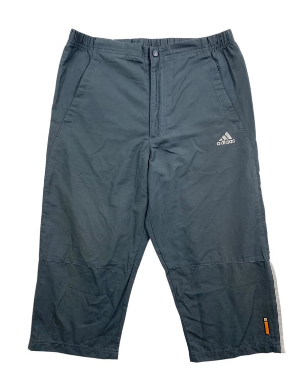 VINTAGE ADIDAS ΠΑΝΤΕΛΟΝΙ ΚΑΠΡΙ 3/4 ΛΟΓΟΤΥΠΟ ΓΚΡΙ ΑΝΔΡΙΚΟ M/L