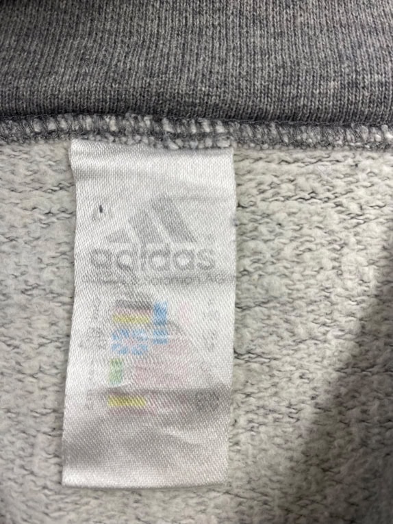 VINTAGE ADIDAS ΖΑΚΕΤΑ TRACK TOP ΜΕ ΛΟΓΟΤΥΠΟ GREY ΑΝΔΡΙΚΟ L