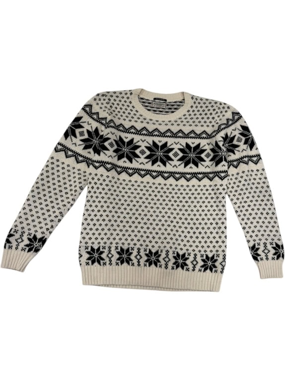 VINTAGE ALCOTT FAIR ISLE KNIT SWEATER MEN'S XXL