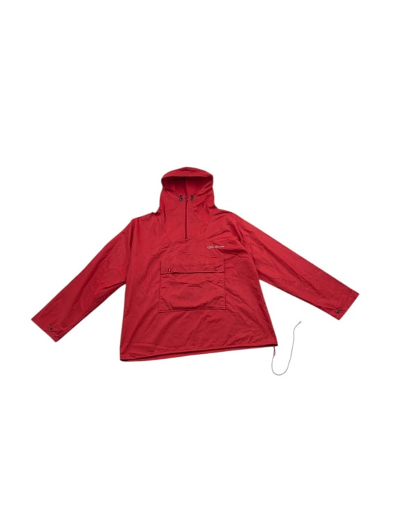 VINTAGE ALFA ROMEO ΑΝΤΙΑΝΕΜΙΚΟ ANORAK ΚΟΥΚΟΥΛΑ ΚΟΚΚΙΝΟ ΑΝΔΡΙΚΟ S