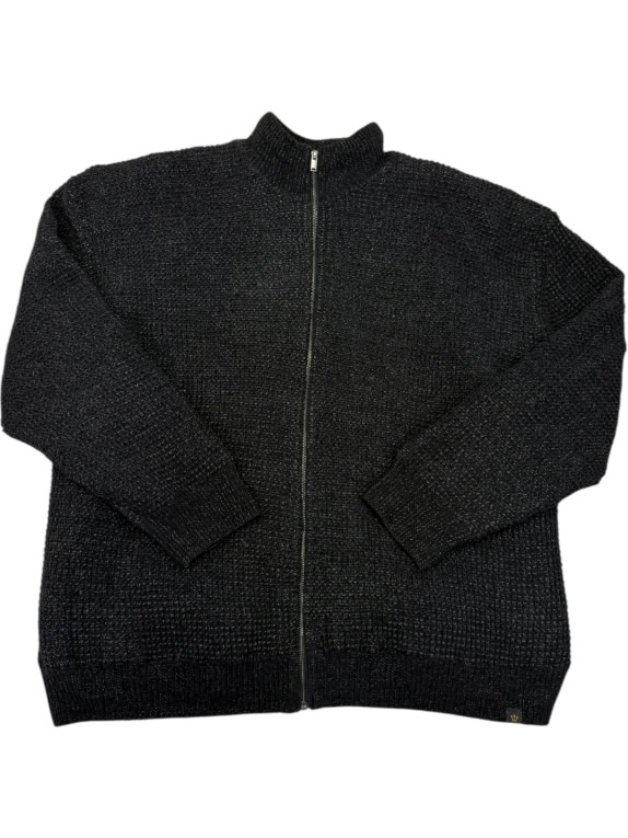 VINTAGE ΑΝΔΡΙΚΗ ΠΛΕΚΤΗ ΖΑΚΕΤΑ G-STAR RAW CARDIGAN ΜΑΥΡΟ XL