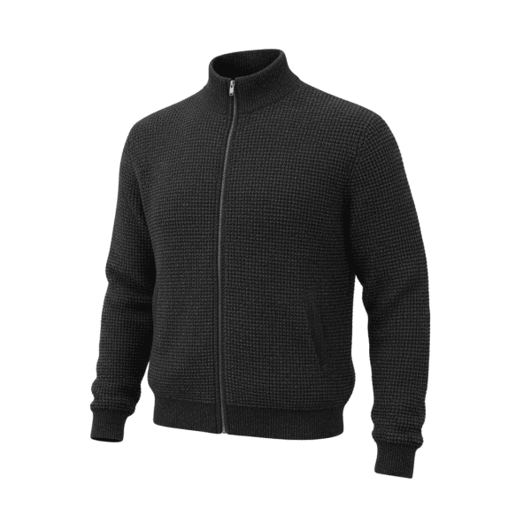 VINTAGE ΑΝΔΡΙΚΗ ΠΛΕΚΤΗ ΖΑΚΕΤΑ G-STAR RAW CARDIGAN ΜΑΥΡΟ XL