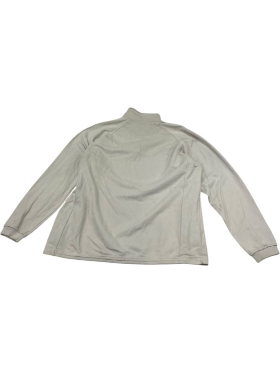 VINTAGE MEN'S CHAMPION QUARTER-ZIP TOP BEIGE SIZE XL