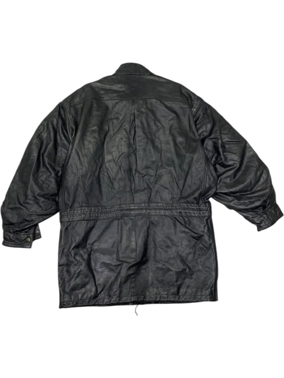 GIACCA UOMO VINTAGE IN PELLE CON TASCHE MULTIPLE M/L