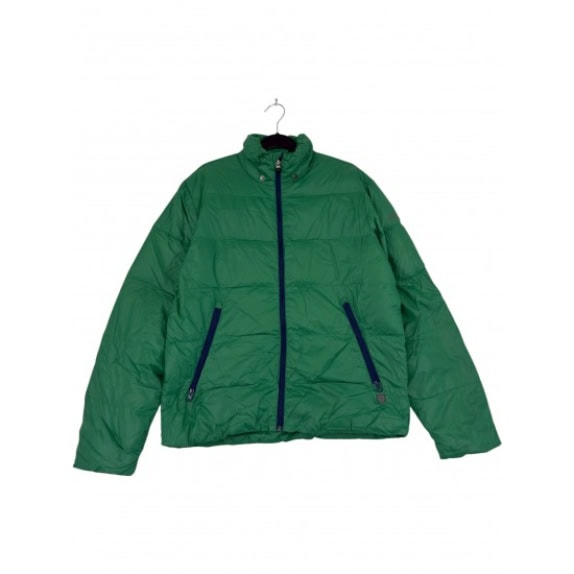 VINTAGE Men's Puffer Jacket Penn-Rich Bright Green L