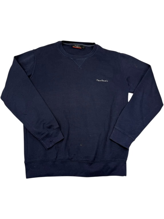 FELPA UOMO VINTAGE PIERRE CARDIN BLU NAVY L
