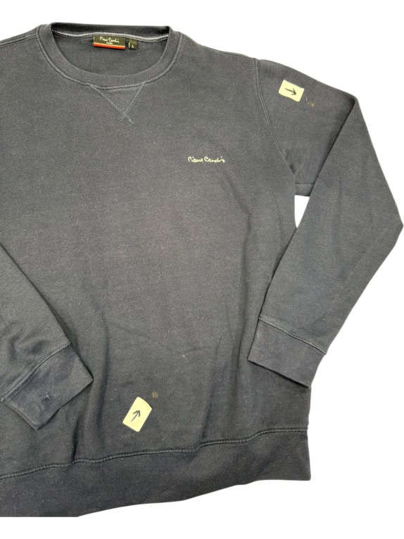 FELPA UOMO VINTAGE PIERRE CARDIN BLU NAVY L