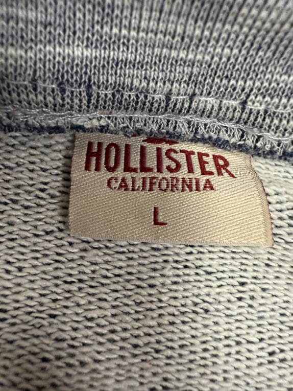 VINTAGE ΑΝΔΡΙΚΟ HOLLISTER ΦΟΥΤΕΡ ΜΕ ΤΣΕΠΗ ΣΕ ΜΕΓΕΘΟΣ L