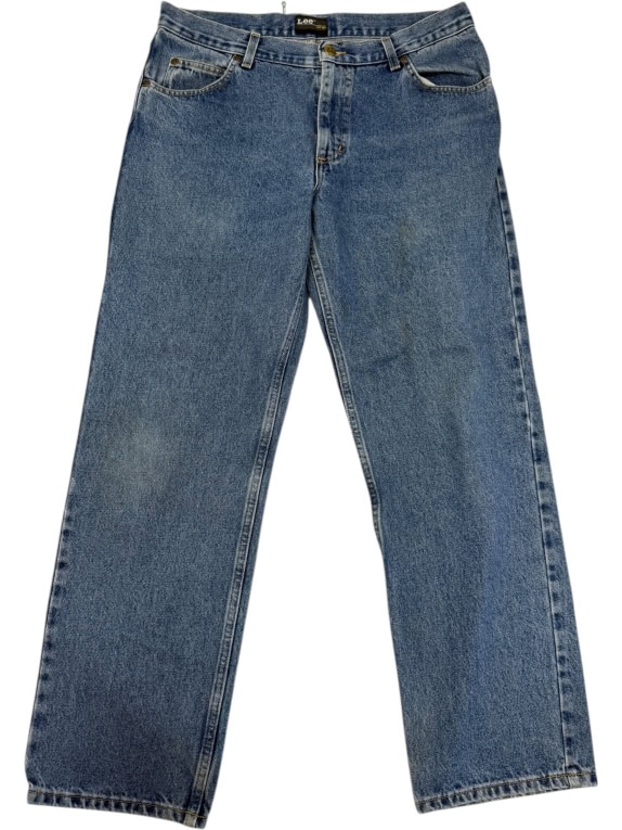 VINTAGE MEN'S LEE JEANS BLUE