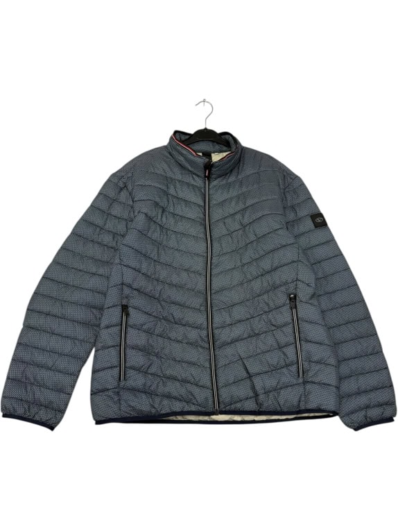 VINTAGE ΑΝΔΡΙΚΟ ΜΠΟΥΦΑΝ TOM TAILOR QUILTED JACKET ΣΚΟΥΡΟ ΜΠΛΕ XXL