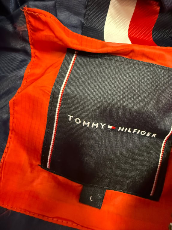VINTAGE ΑΝΔΡΙΚΟ ΜΠΟΥΦΑΝ TOMMY HILFIGER THWARM TECHNICAL QUILTED JACKET ΚΟΚΚΙΝΟ L