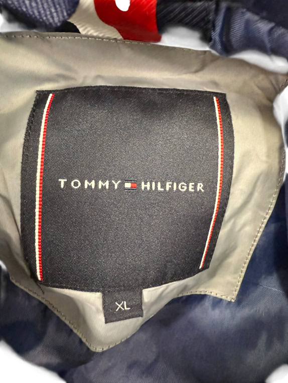 Giacca trapuntata tecnica THWARM Tommy Hilfiger vintage da uomo grigia XL