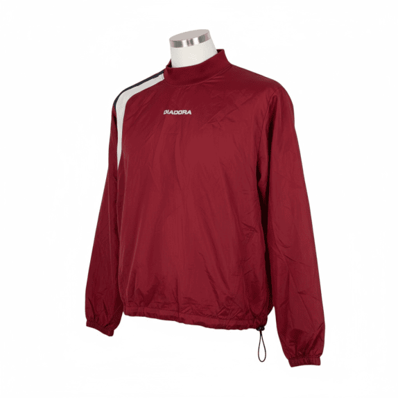 VINTAGE ΑΝΔΡΙΚΟ ΜΠΟΥΦΑΝ WINDBREAKER DIADORA ΚΟΚΚΙΝΟ
