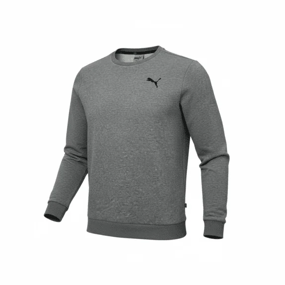 FELPA VINTAGE DA UOMO PUMA CON GIROCOLLO GRIGIA L