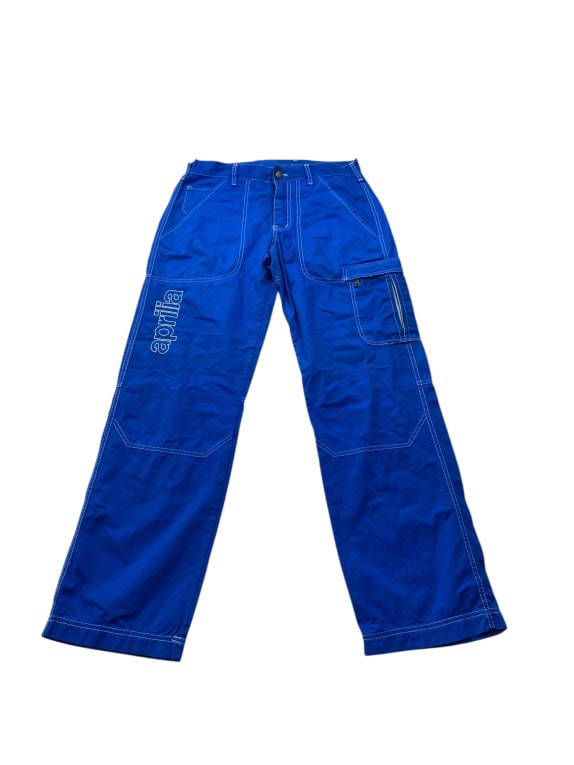 VINTAGE APRILIA WORKWEAR PANTS BLUE MEN M