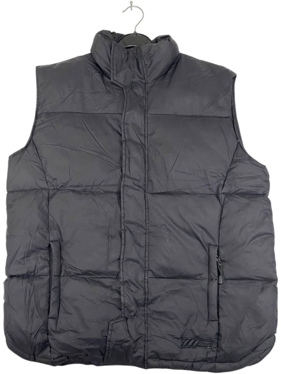 VINTAGE ASICS PUFFER ΑΜΑΝΙΚΟ ΜΠΟΥΦΑΝ ΜΕ ΨΗΛΟ ΛΑΙΜΟ ΜΑΥΡΟ ΑΝΔΡΙΚΟ L