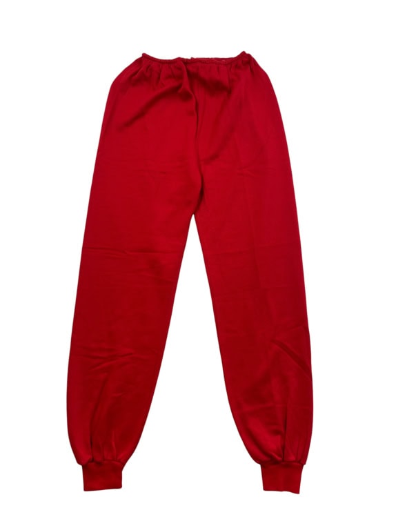 Vintage Tracksuit Set Basic No Logo Red Unisex XL