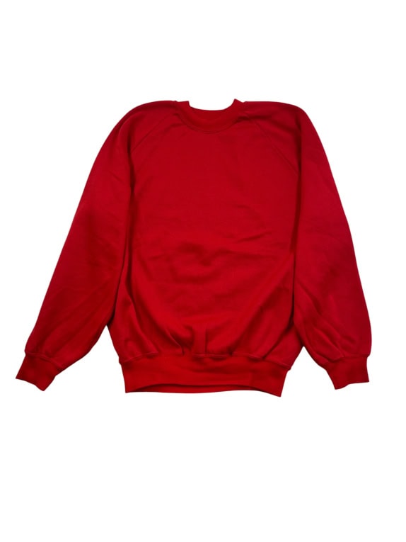 Vintage Tracksuit Set Basic No Logo Red Unisex XL