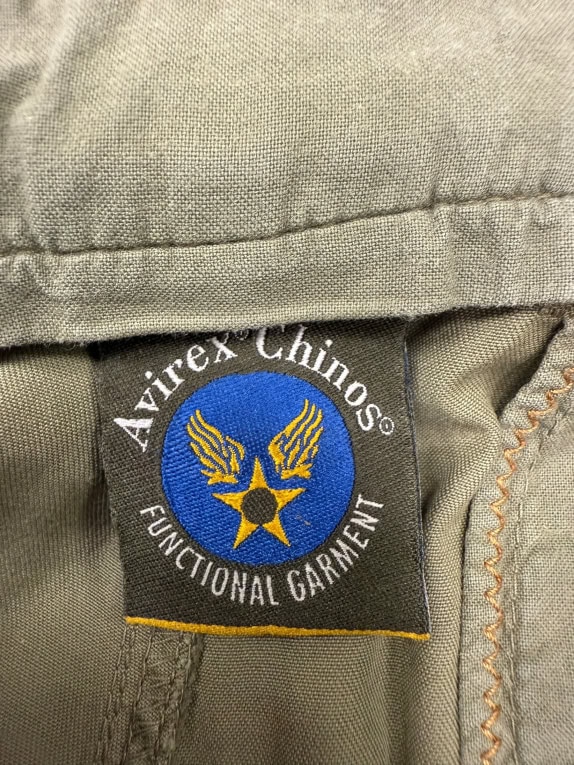 VINTAGE AVIREX CHINOS ΑΝΔΡΙΚΟ ΠΑΝΤΕΛΟΝΙ ΚΙΝΟ XL