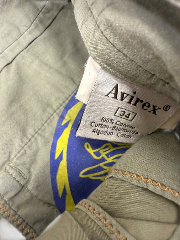 VINTAGE AVIREX CHINOS ΑΝΔΡΙΚΟ ΠΑΝΤΕΛΟΝΙ ΚΙΝΟ XL
