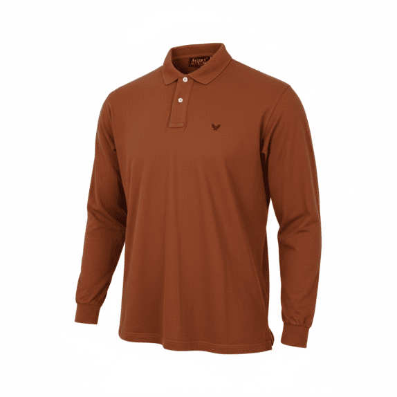 VINTAGE AVIREX LONG SLEEVE POLO SHIRT MEN'S XXL