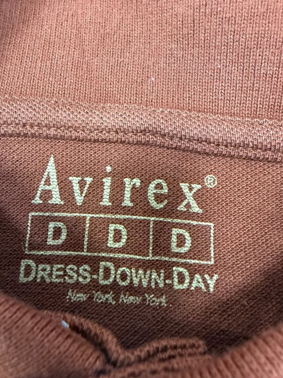 VINTAGE AVIREX ΜΑΚΡΥΜΑΝΙΚΟ ΠΟΛΟ ΑΝΔΡΙΚΟ XXL