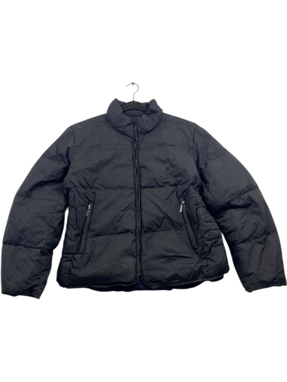 VINTAGE BEST COMPANY giacca con zip nera da uomo L