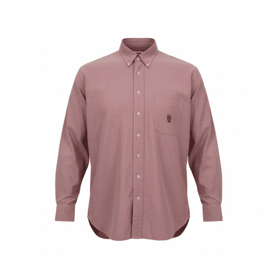 VINTAGE BOSS HUGO BOSS MEN'S LONG SLEEVE EMBROIDERED SHIRT XXL