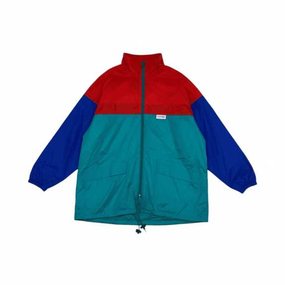 VINTAGE BRIPOR WINDBREAKER ΑΝΤΙΑΝΕΜΙΚΟ COLORBLOCK ΠΟΛΥΧΡΩΜΟ ΑΝΔΡΙΚΟ XL
