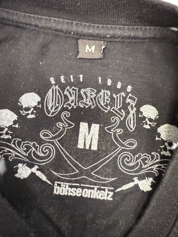 VINTAGE BÖHSE ONKELZ T-SHIRT 2015 HOCKENHEIMRING