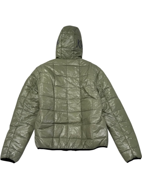 VINTAGE CALVIN KLEIN PUFFER JACKET OLIVE GREEN L
