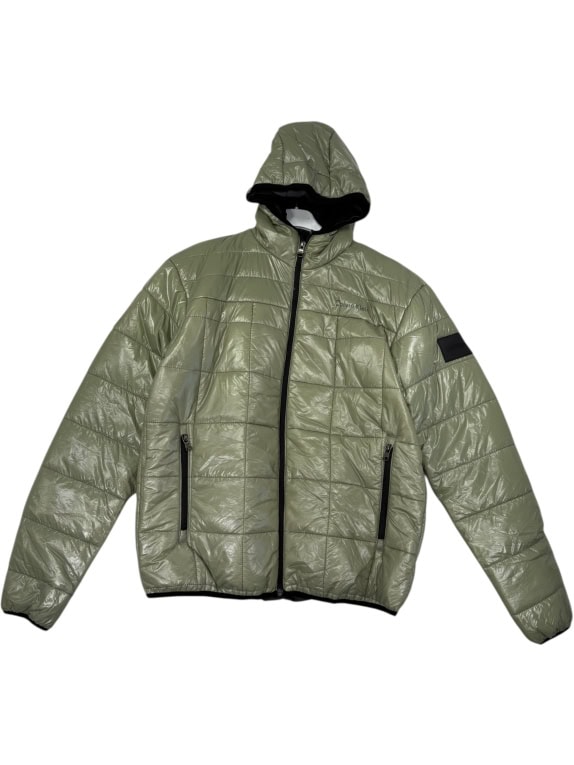 VINTAGE CALVIN KLEIN PUFFER JACKET OLIVE GREEN L