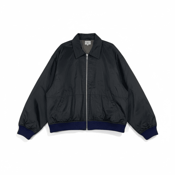 Giubbotto bomber vintage Calvin Klein Jeans con fodera nero da uomo XL
