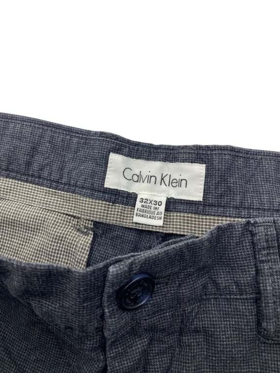 VINTAGE CALVIN KLEIN ΠΑΝΤΕΛΟΝΙ CASUAL CHINO ΓΚΡΙ ΑΝΔΡΙΚΟ 32X30