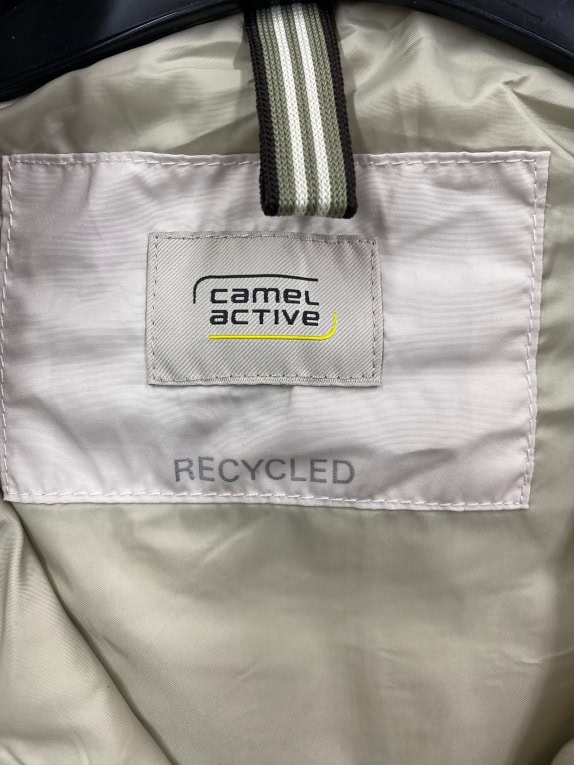 VINTAGE CAMEL ACTIVE ΑΜΑΝΙΚΟ ΜΠΟΥΦΑΝ QUILTED ΜΠΕΖ ΑΝΔΡΙΚΟ M/L