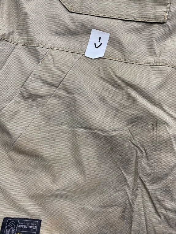 GIACCA VINTAGE CAMEL ACTIVE CON ZIP E TASCHE BEIGE DA UOMO XL