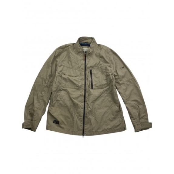 GIACCA VINTAGE CAMEL ACTIVE CON ZIP E TASCHE BEIGE DA UOMO XL